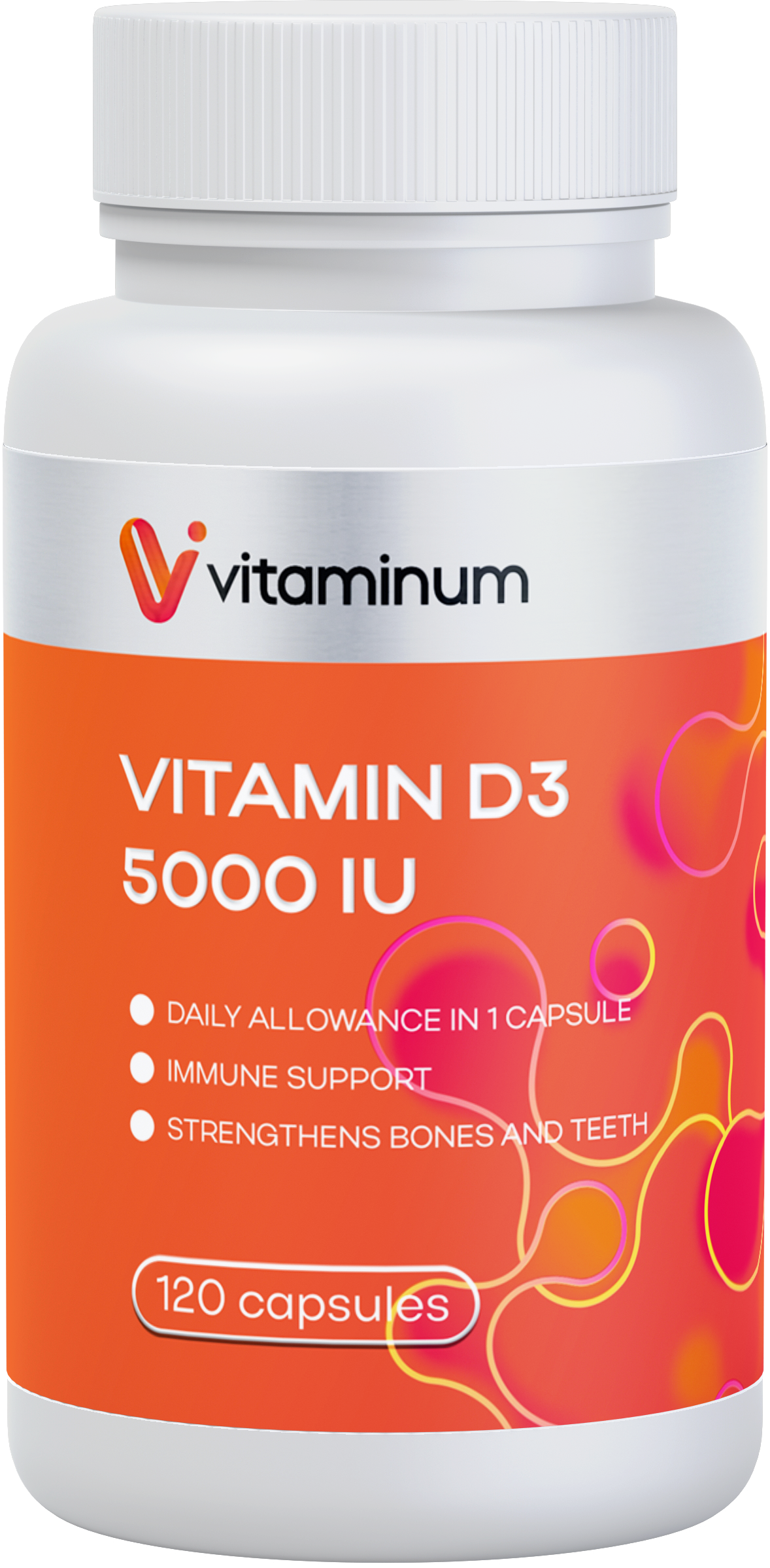  Vitaminum ВИТАМИН Д3 (5000 МЕ) 120 капсул 260 мг  в Рязани